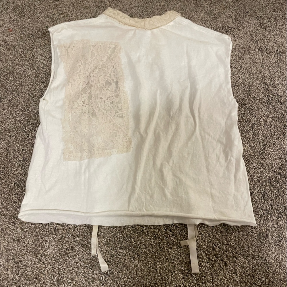 Handmade Simone Rocha inspired tee - Picture 2 of 2